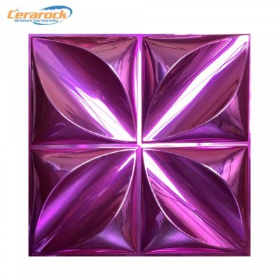 Good Price Shiny Interior Decorative Mirror 3d Pvc Wall Covering Panels